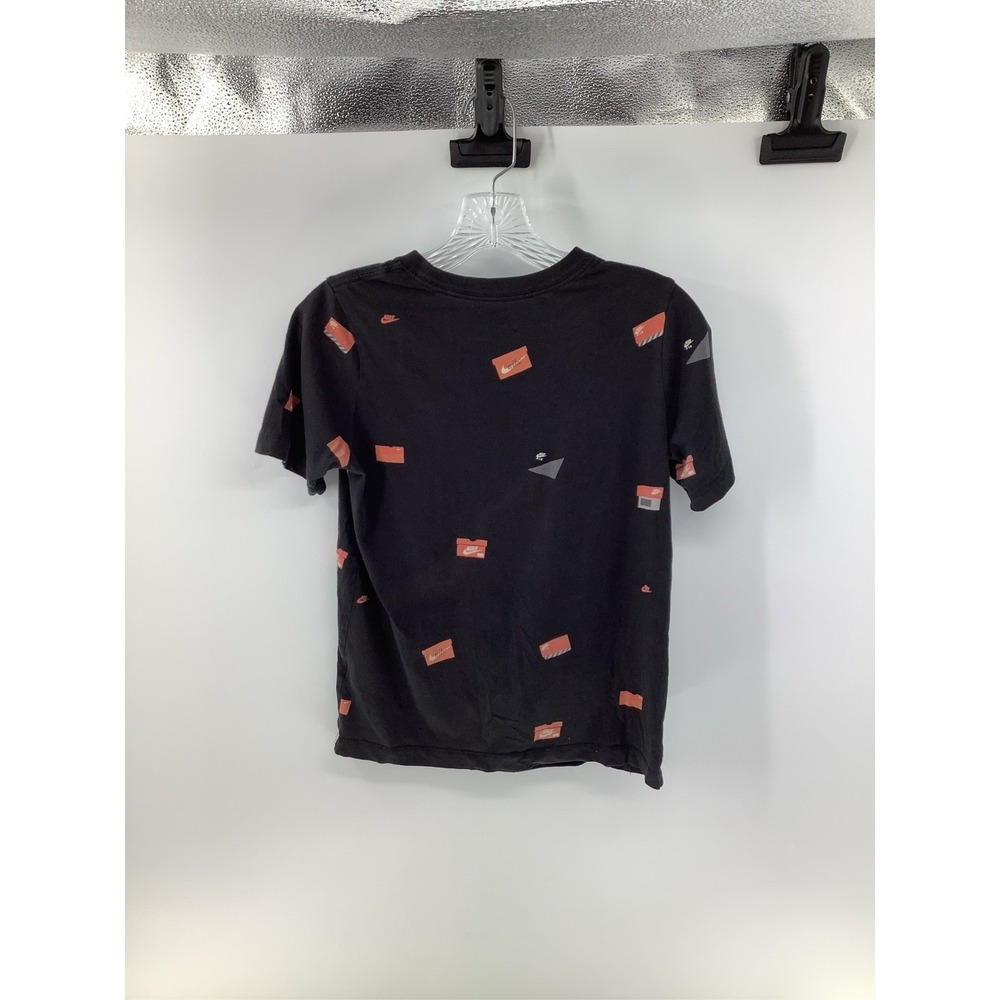 Nike The Nike Tee Men's Large Black Crew Neck Short Sleeve Logo Shirt
